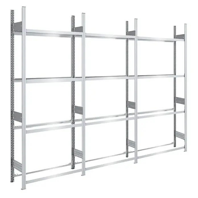 Proregal Reifenregal TIRE PRO - H x B x T: 250 x 300 x 43 cm, Stecken, Verzinkt