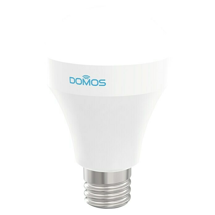 Bombilla LED RGBW inteligente con WiFi Domos (Potencia: 7 W, Zócalo: E27, Color de luz: RGBW)
