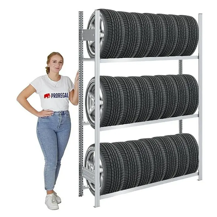 Proregal Reifenregal TIRE PRO - Stecken, Verzinkt