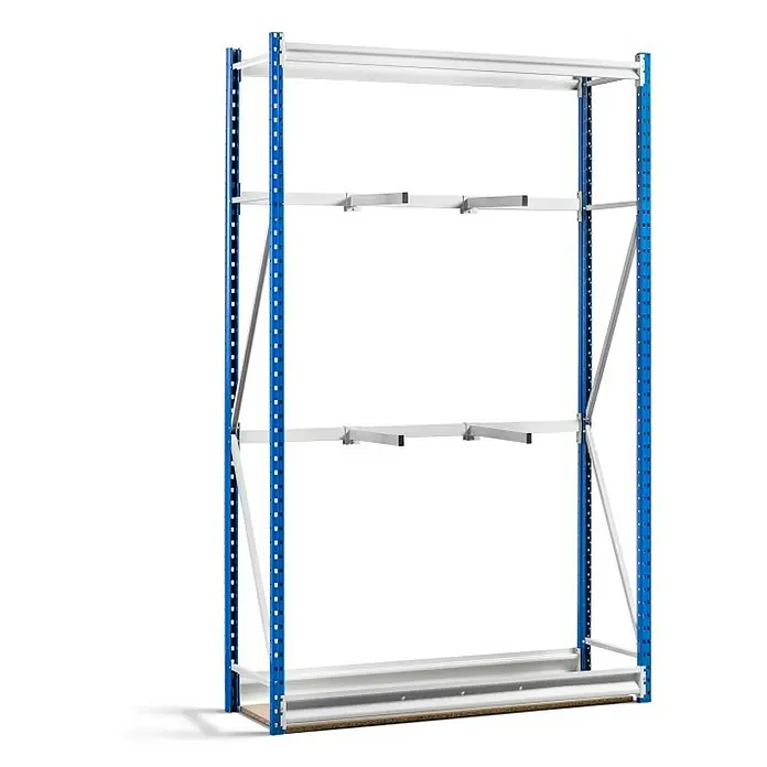 Proregal Vertikalregal MAXIMUS - H x B x T: 240 x 175 x 50 cm, Stecken, Lichtblau/Lichtgrau