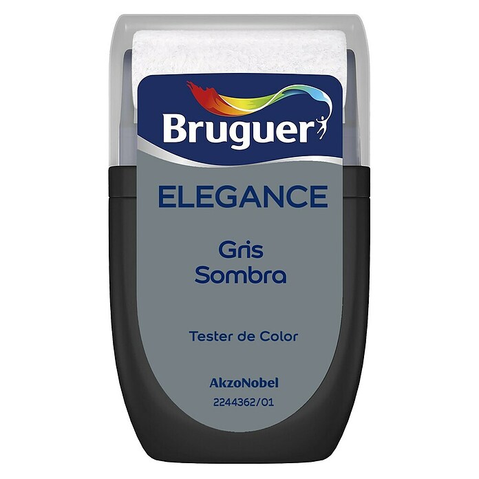 Bruguer Elegance Tester de pintura (Gris sombra, Mate, 30 ml) | BAUHAUS
