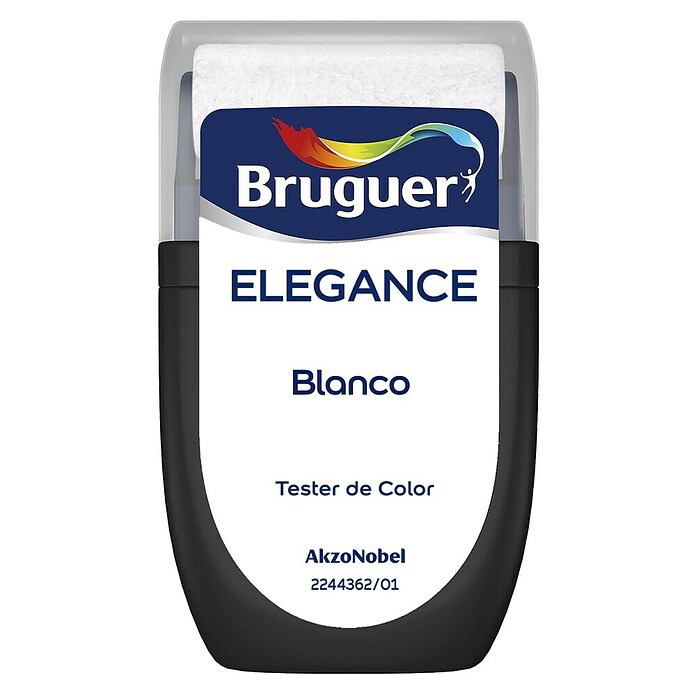 Bruguer Elegance Tester de pintura (Blanco, Mate, 30 ml) | BAUHAUS