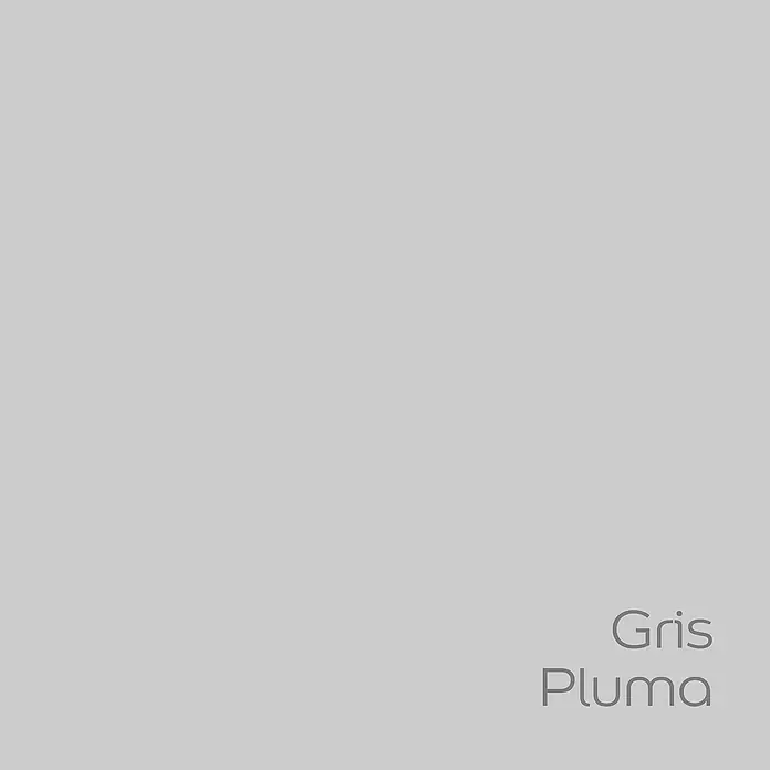 Bruguer Elegance Pintura para paredes - Gris pluma, Mate, 4 l - Muestra de pintura "Gris Pluma": Un tono gris elegante y suave, ideal para crear espacios modernos y atemporales. Perfecto para un ambiente tranquilo.
