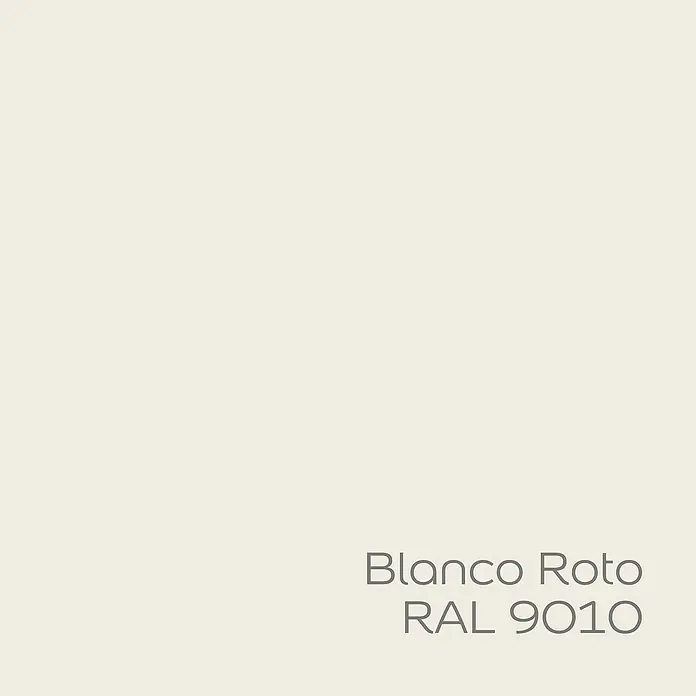 Bruguer Elegance Pintura para paredes - Blanco roto, Mate, 4 l - Muestra de color "Blanco Roto RAL 9010". Un tono suave, blanco roto, ideal para interiores sutiles y elegantes.