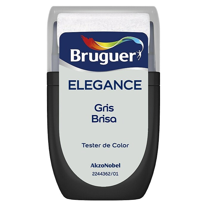 Bruguer Elegance Tester de pintura (Gris brisa, Mate, 30 ml) | BAUHAUS