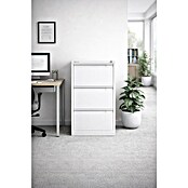 Bisley Premium Archivador BS (L x An x Al: 62 x 47 x 101 cm, Número de cajones: 3 ud., Blanco, Completamente montado) | BAUHAUS
