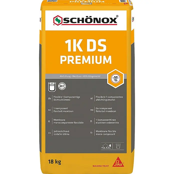 Schönox Dichtschlämme 1K DS PREMIUM 18 kg - 