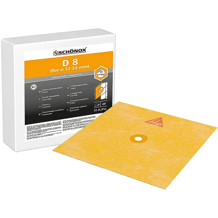 Schönox Dichtschlämme D 35 mm Lochung - 180 x 180 mm 1 Stück - 