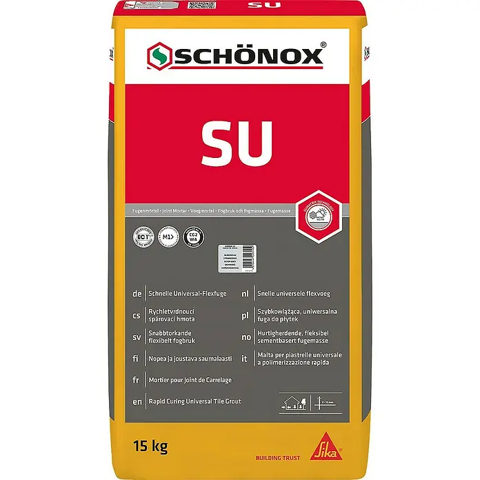 Schönox Fliesenkleber SU grau 5 kg - 