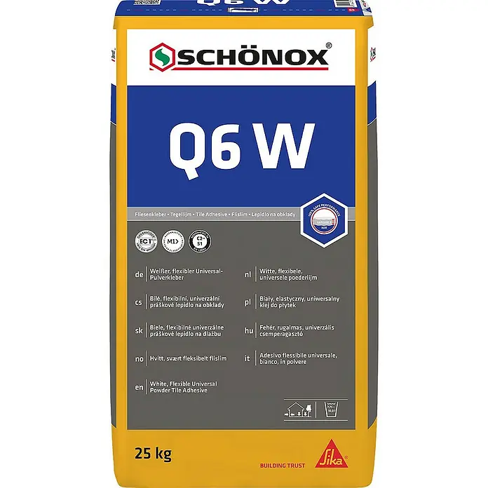 Schönox Fliesenkleber Q6 W 25 kg - 
