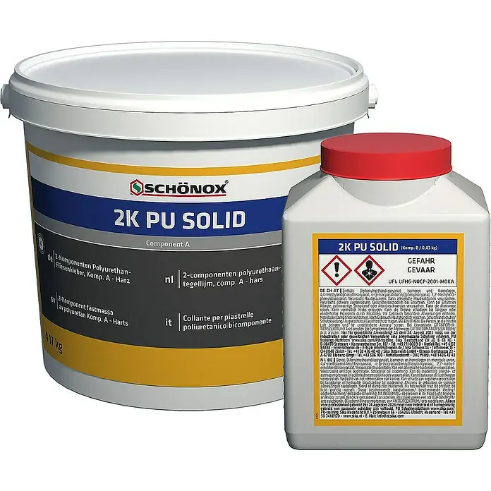 Schönox Fliesenkleber 2K PU SOLID 2K-Set 5 kg - 