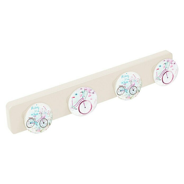 Nesu Perchero 9072 (L x An x Al: 41 x 6 x 5,5 cm, Plástico, Multicolor)