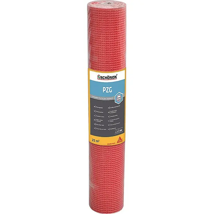Schönox Zement PZG rot 1 m x 25 m Rolle 25 m² - 