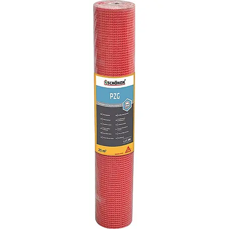 Schönox  Zement PZG rot 1 m x 25 m Rolle 25 m²