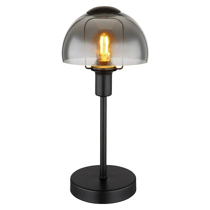 Globo Stolna svjetiljka Kokkini  (25 W, Crna, Boja sjenila: Crna, E14) | BAUHAUS