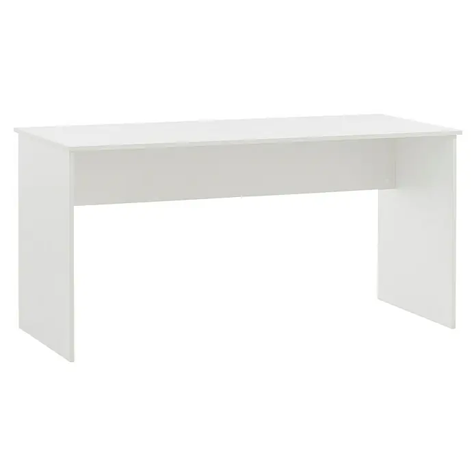 Schildmeyer Rena Schreibtisch - L x B x H: 65 x 150 x 73,6 cm, Weiß - Elegante weiße Konsole mit minimalistischem Design. Ideal als Schminktisch oder Schreibtisch, fügt sich nahtlos in moderne Einrichtungen ein.