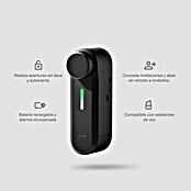 AYR Cerradura electrónica Pass (Negro, Bluetooth, Mediante app, USB Tipo C) | BAUHAUS