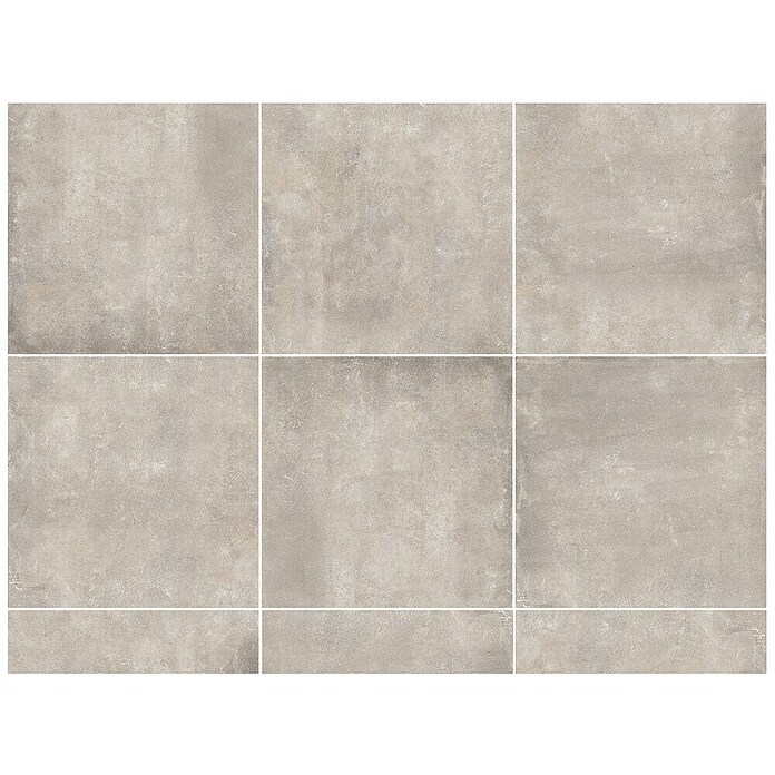 Granitogresne ploščice Savanna  (79,7 x 79,7 cm, Puščavsko siva, Mat) | Ploščice z videzom betona | Talne ploščice | Talne obloge | Izdelki | BAUHAUS