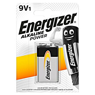 Energizer Batterie Power (9-Volt-Block, 1 Stk.)