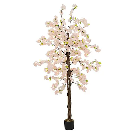 ML-Design  Kunstpflanze Künstliche Pflanze für Wohnräume & Garten dekorative Zimmerpflanze