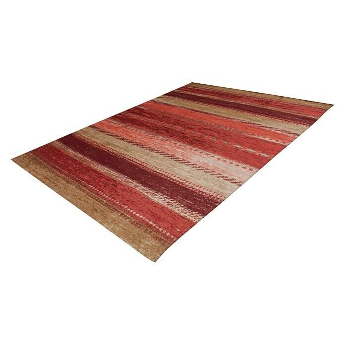 Kayoom Flachgewebeteppich Blaze (Rot, 170 x 115 cm, 74 % Polyester)