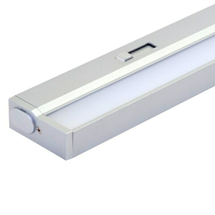 Müller-Licht LED-Unterbauleuchte Conero DIM (10 W, Ein-/Ausschalter, L x B x H: 60,9 x 5,3 x 2,9 cm, Silber)