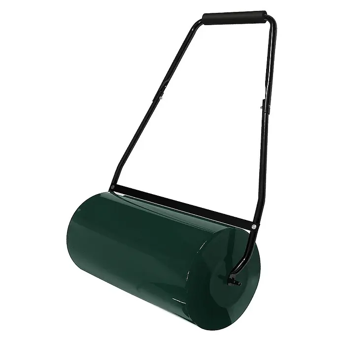 ECD Germany Rasenwalze Rasenroller zur Bodenverdichtung befüllbar mit Wasser/Sand Bodenwalze - Arbeitsbreite: 60 cm