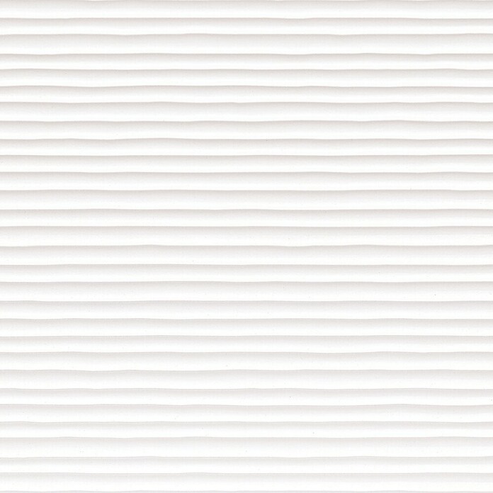 DryTile Wandfliese Palazzo Strukturiert Linie (30 x 60 cm, Weiß, Matt) | BAUHAUS