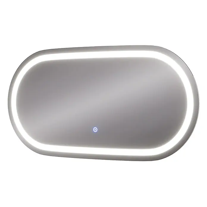 Vicco Wandspiegel Miral Glas mit Frontlight Beleuchtung - Glas
