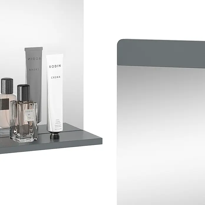 Vicco Wandspiegel Izan Grau - Grau