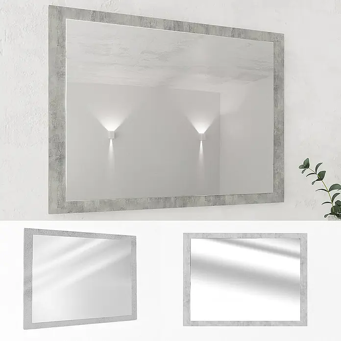 Vicco Wandspiegel Kiko Beton - Beton