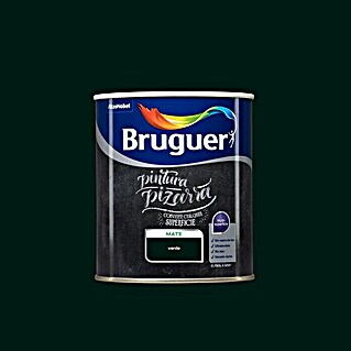 Bruguer Esmalte de pizarra Acrylic (Verde, 750 ml, Mate, Base al agua)