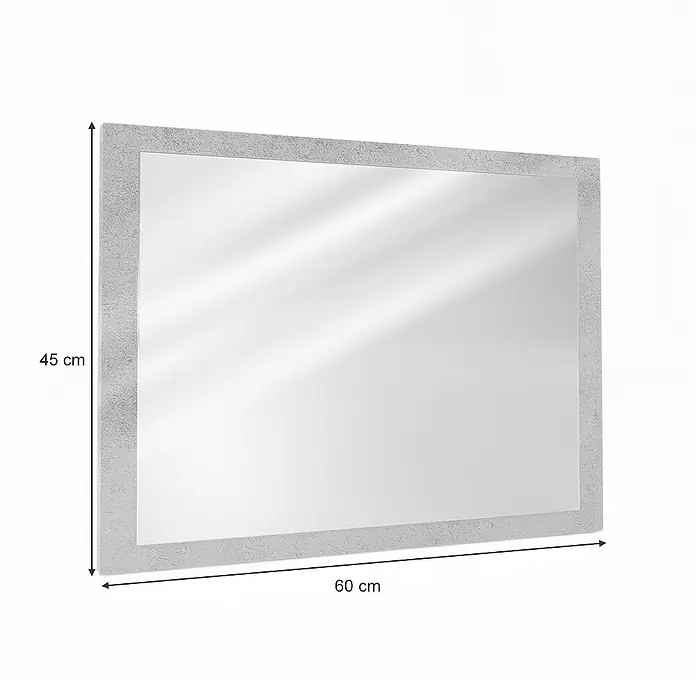 Vicco Wandspiegel Kiko Beton - Beton