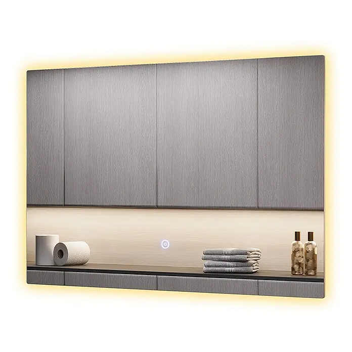 Vicco Wandspiegel Miral Glas mit Backlight Beleuchtung - Glas