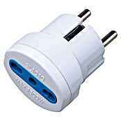 Potovalni adapter za vtičnice  (230 V, 10 A, Bela) | 3238 - Reisestecker | CBDD - Zwischenstecker | CBD - Verlängerungen, Tischsteckdosen, Kabelt | CB - Elektroinstallation | C - Elektro | BAUHAUS