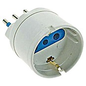 Potovalni adapter za vtičnice 2P+E  (230 V, 10 A, Barva: Bela) | 3238 - Reisestecker | CBDD - Zwischenstecker | CBD - Verlängerungen, Tischsteckdosen, Kabelt | CB - Elektroinstallation | C - Elektro | BAUHAUS
