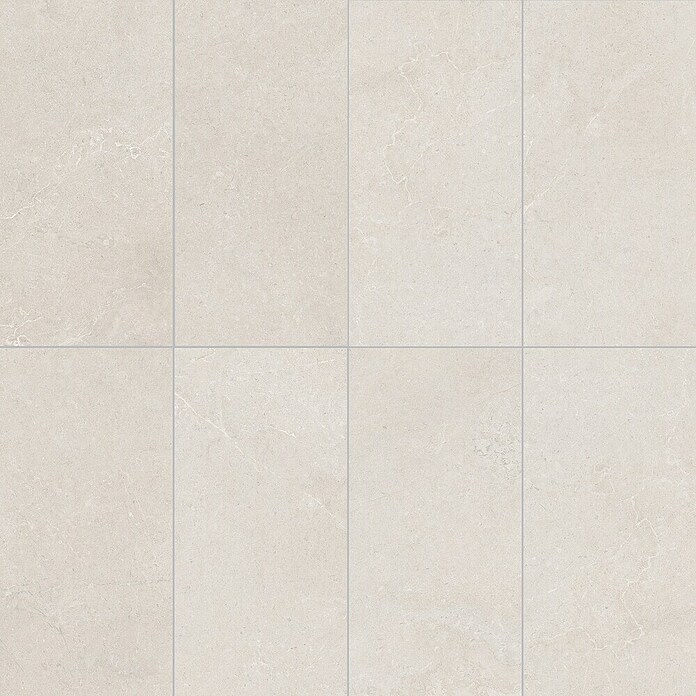 Palazzo Feinsteinzeugfliese Valdi (60 x 120 cm, White, Matt) | BAUHAUS