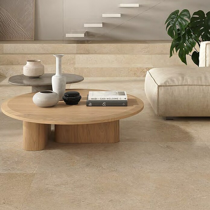 RAK Ceramics Feinsteinzeugfliese Valdi (60 x 120 cm, Beige, Matt) | BAUHAUS