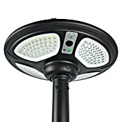 Garza Farola solar Icaro (Altura: 265,5 cm, Negro, IP54, Blanco cálido) | BAUHAUS