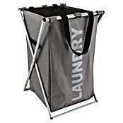 MSV Cesta de ropa (L x An x Al: 36 x 36 x 60 cm, Gris oscuro) | BAUHAUS