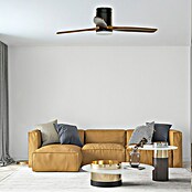 Cristal Record Ventilador de techo Nine Eco (29 W, Negro, Diámetro: 122 cm, Tamaño de la estancia: 20 m²) | BAUHAUS