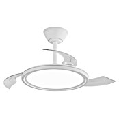 Cristal Record Ventilador de techo Rexus (Blanco, 92 cm, 20 W, RGB) | BAUHAUS