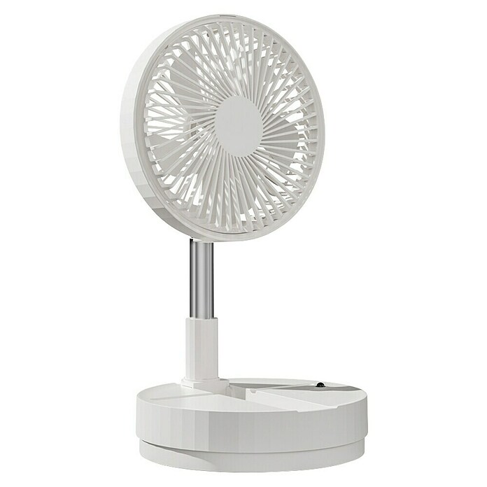 Cristal Record Ventilador de sobremesa Azule (Blanco, 20 cm) | BAUHAUS