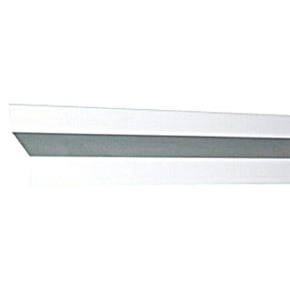 Rufete Perfil de nivelación Plata (83 cm x 37 mm x 12 mm, Aluminio)