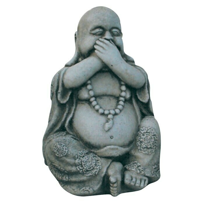 Figura decorativa Buda Mudo (Piedra artificial)
