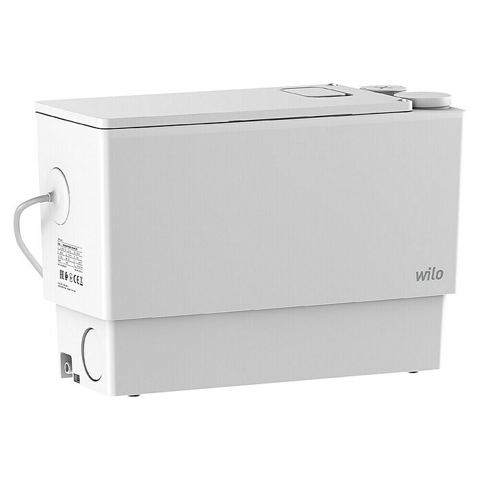 Wilo Kleinhebeanlage DrainLift MINI3 (Max. Förderhöhe: 8 256 m, 25 kW, Kunststoff) | BAUHAUS