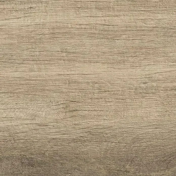Terrassenfliese Essenze 2.0 - 40 x 120 x 2 cm, Honey, Matt - Nahaufnahme einer Holzoberfläche mit feinen Maserungen, ideal für Möbel oder Bodenbeläge mit rustikalem Charme.