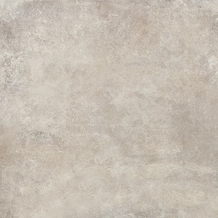 Feinsteinzeugfliese Savanna - 79,7 x 79,7 cm, Desert, Matt - Graue Keramikfliese mit einer rauen, strukturierten Oberfläche. Ideal für Böden oder Wände mit rustikalem Charme.