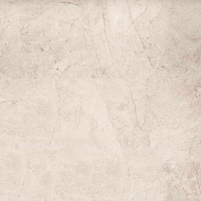 Wandfliese Lorena - 40 x 120 cm, Bone, Matt - Detailaufnahme einer beigen, strukturierten Oberfläche, ideal als neutraler Hintergrund für Produktpräsentationen.