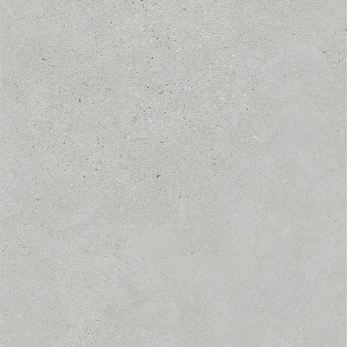 Terrassenfliese Moonstone White - 60 x 120 x 2 cm, Weiß, Matt - Graue Betonfliese mit subtilen Texturen und Sprenkeln, ideal für moderne und minimalistische Innenräume. Die robuste Oberfläche bietet Langlebigkeit.
